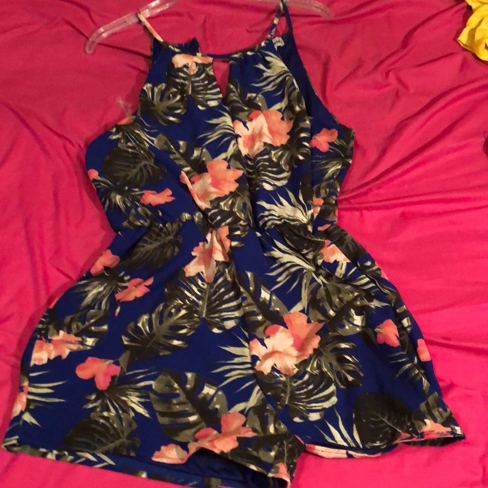 blue Romper